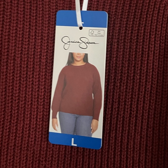 Cozy Red Jessica Simpson Sweater - Picture 5 of 5